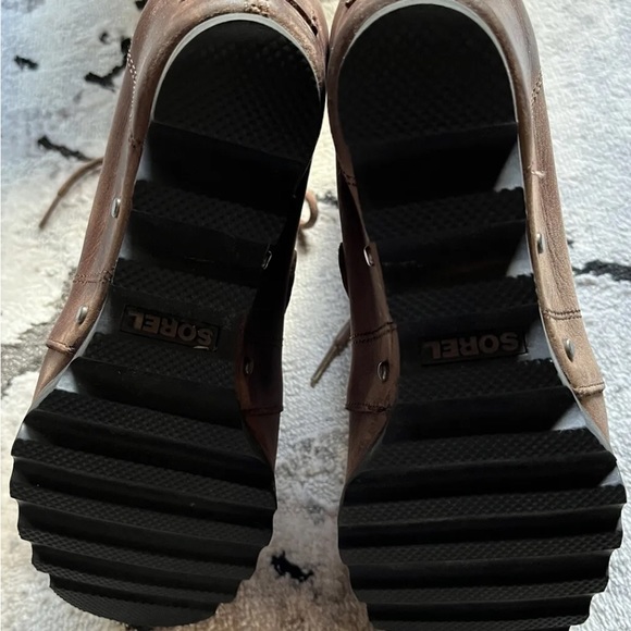 Sorel Joan Of Arctic Wedge 1 Boots Booties Women’s Sz 8 - Picture 7 of 9